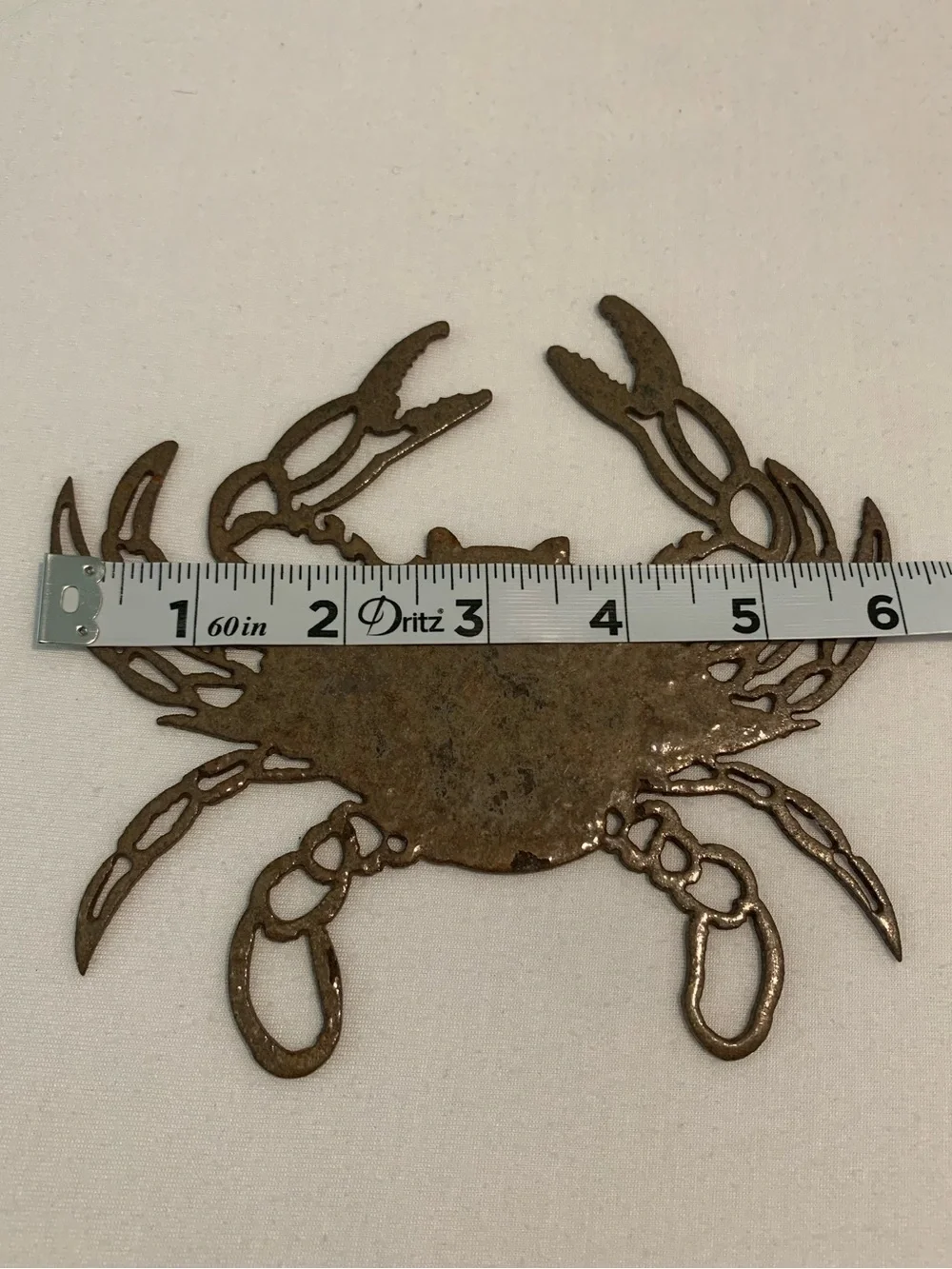 Rustic Coastal Metal Wall Art Set Crab Seahorse Starfish Beach Nautical Decor
